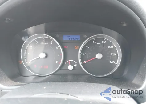 2010 Hyundai Accent Blue from USA, damaged, VIN KMHCM3AC8AU182130